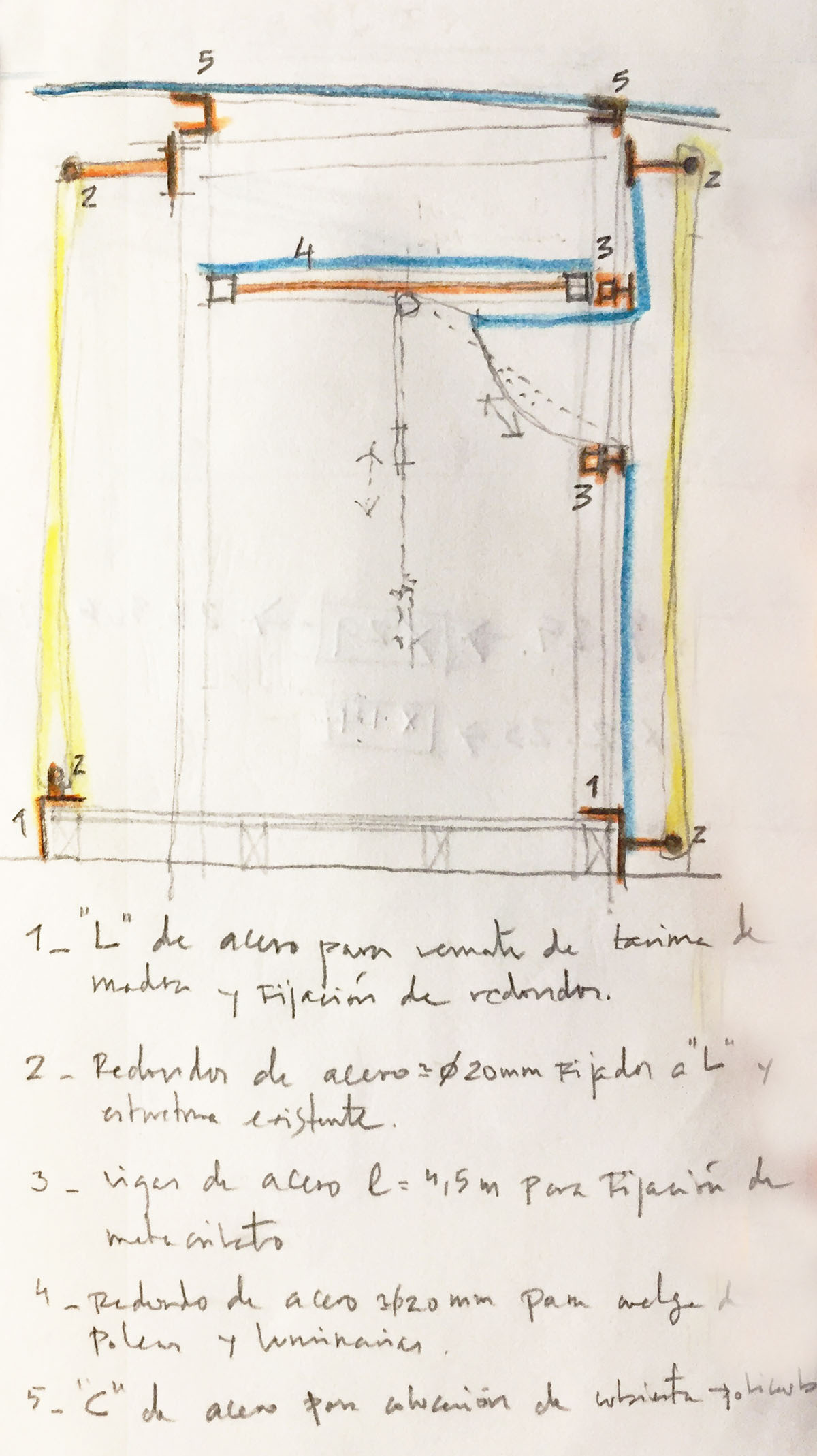 delaVegaCanolasso completes moveable urban pavilion with striped-facade in Madrid