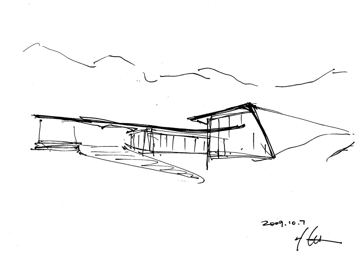 Chiasmus Partners' family home melts boundaries between nature and human scale in countryside