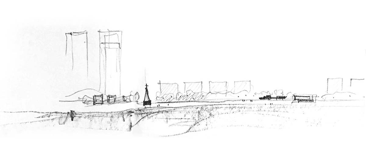 Vector Architects completes restaurant with bold &ldquo;dispersed&rdquo; concrete canopies in China