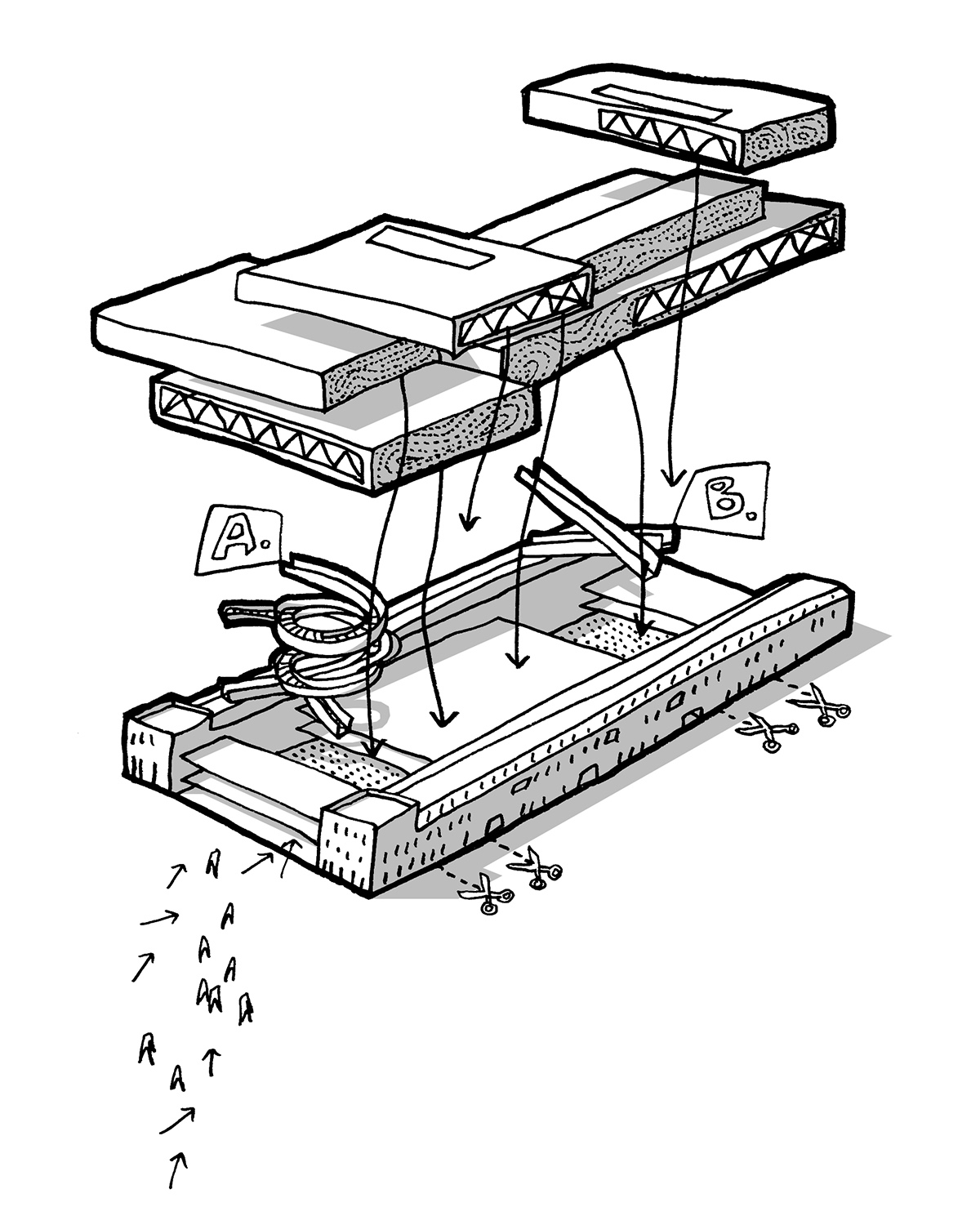 Visitors experience copper-clad Helix staircase in CEBRA-designed Experimentarium in Copenhagen