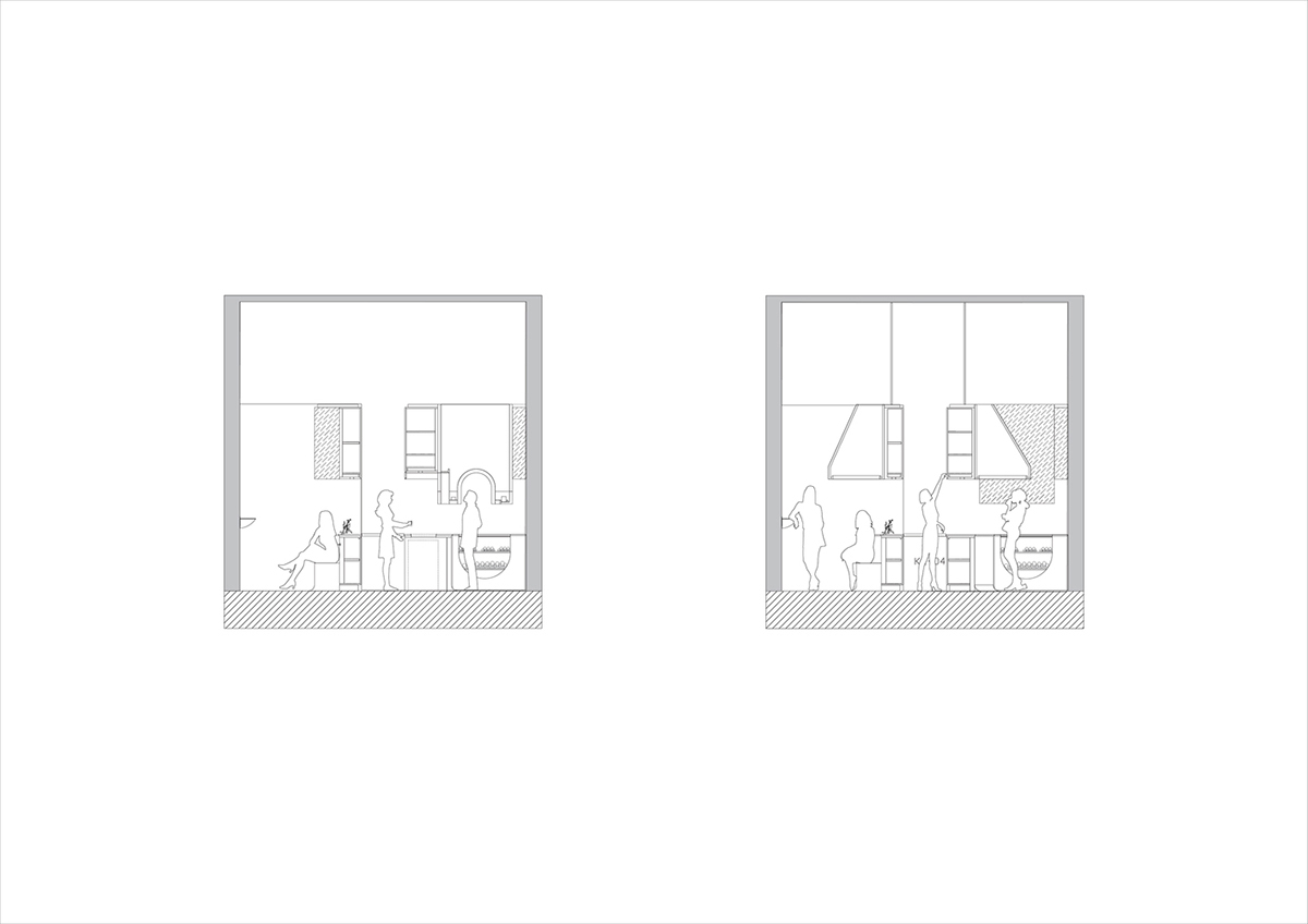 Studio SKLIM creates punctuated spaces and circular geometries to form this cafe in Singapore