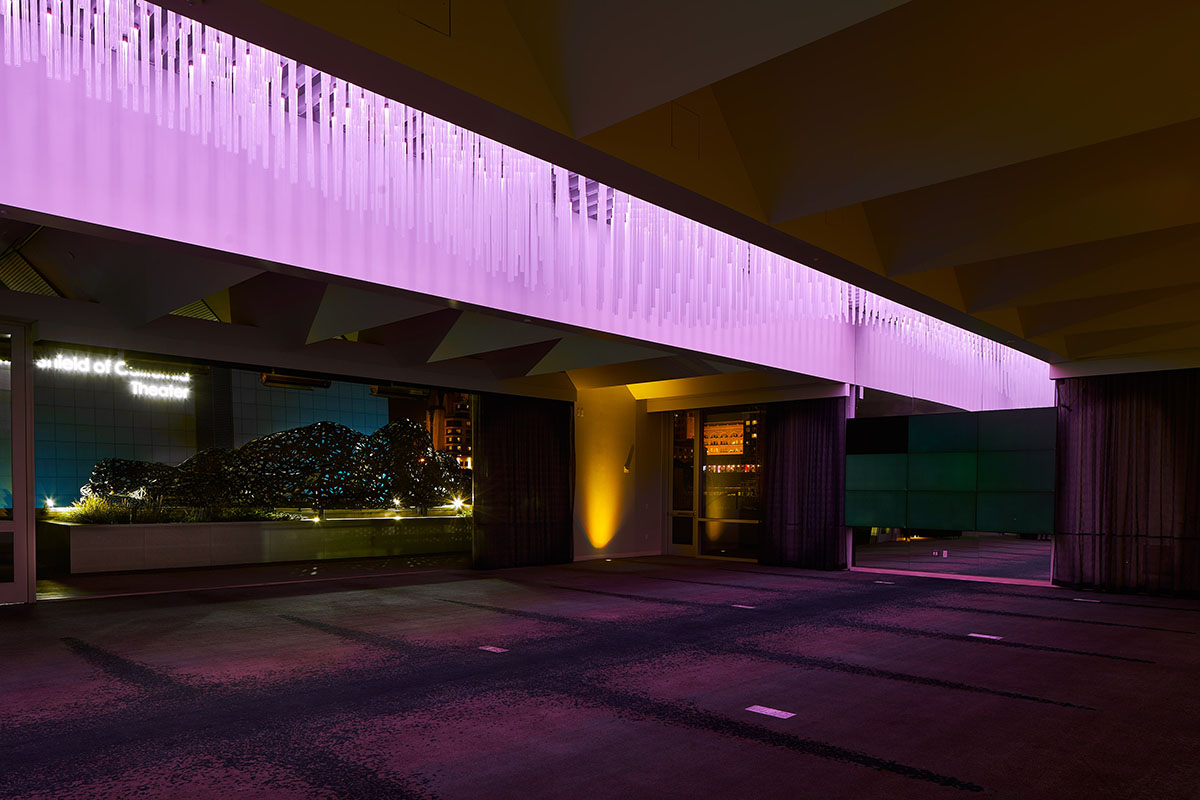 Skylab transforms interiors of W San Francisco hotel with funky elements in San Francisco