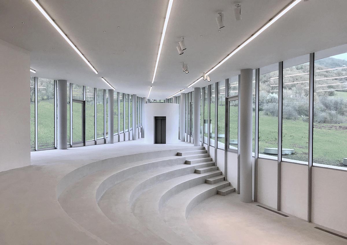 Paul Kaloustian Studio completes snake-like smart center in a rural area of Armenia