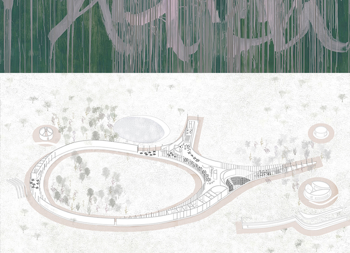 Paul Kaloustian Studio completes snake-like smart center in a rural area of Armenia