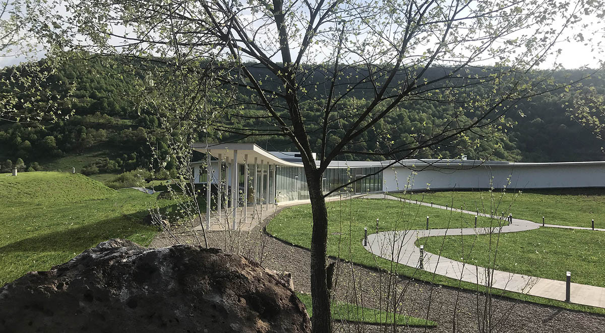 Paul Kaloustian Studio completes snake-like smart center in a rural area of Armenia