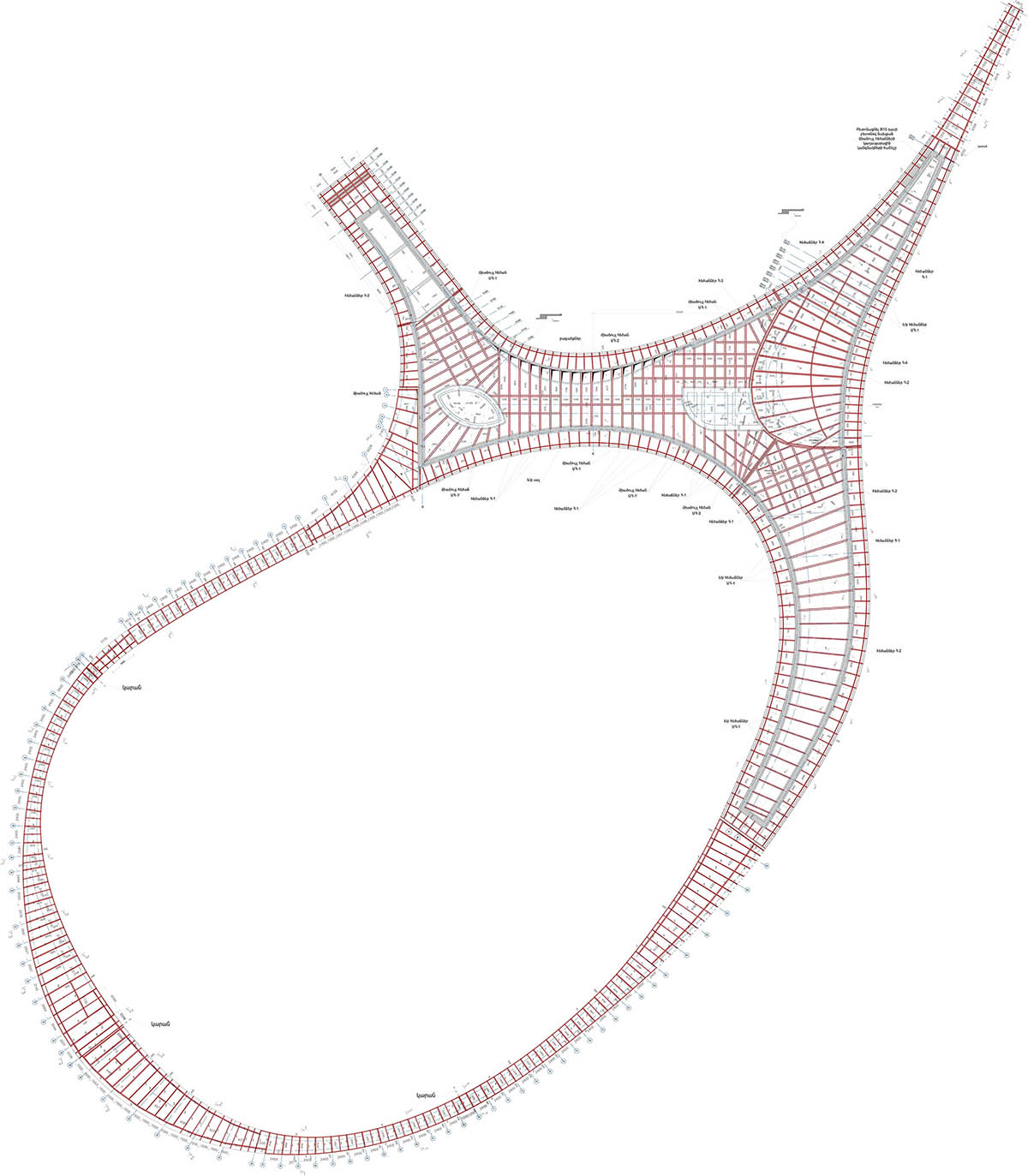 Paul Kaloustian Studio completes snake-like smart center in a rural area of Armenia