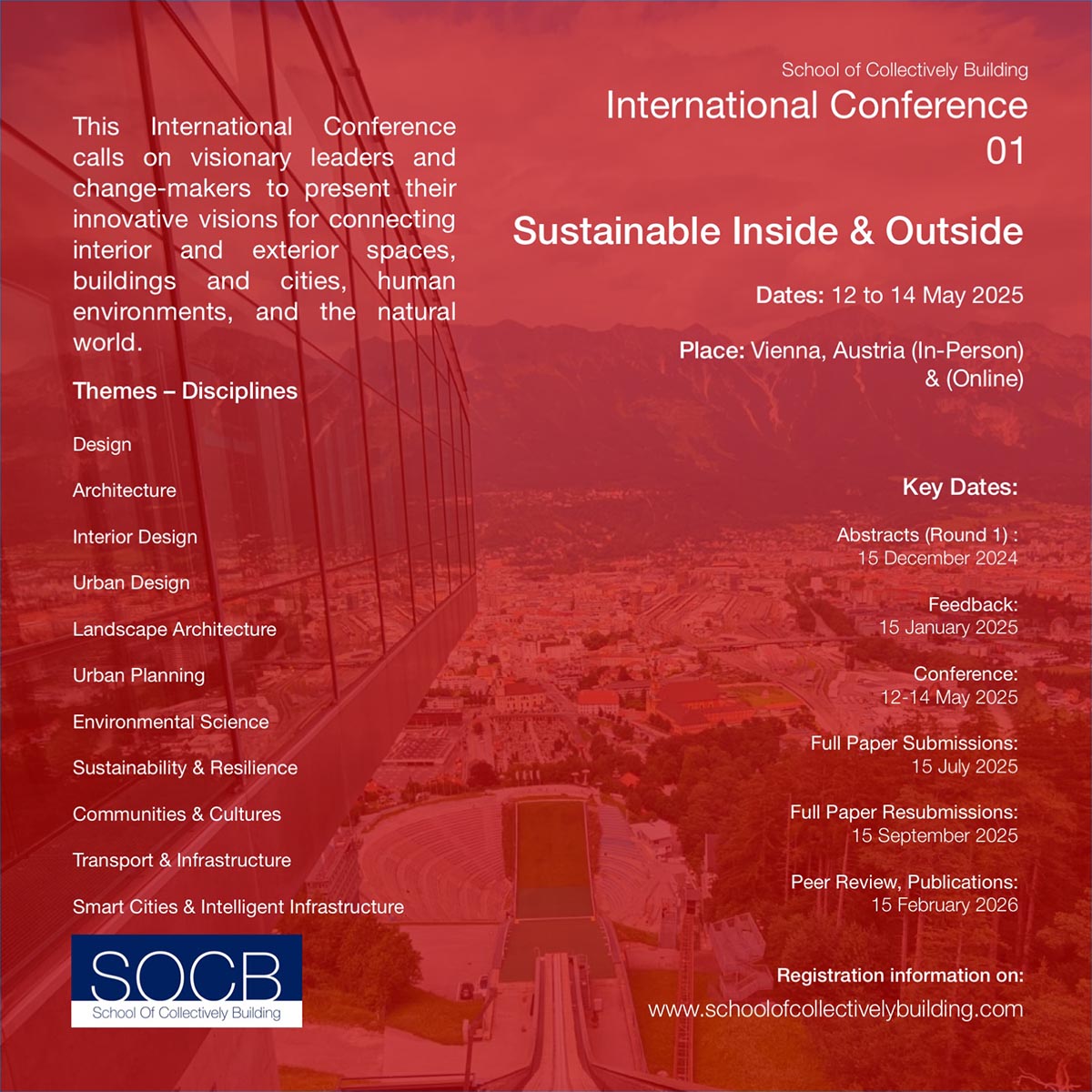 Call for submissions to International Research Call: Sustainable SIX 2024-25