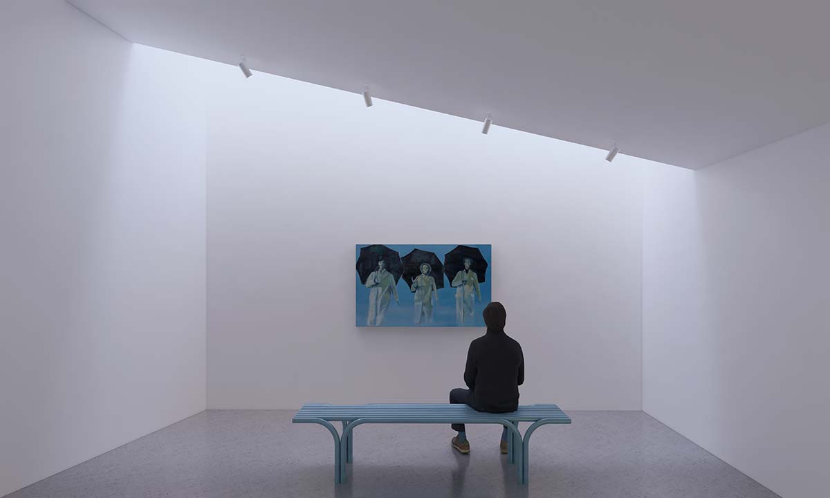 SO-IL unveils design for Art Omi Pavilions with asymmetrical cone-like roof in Chatham