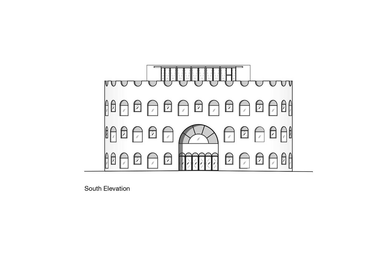 SAKO Architects designs colorful glass doors to evoke children's creativity in this school in China