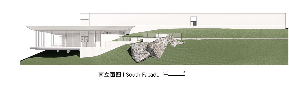3andwich Design / He Wei Studio built circular library featuring a rooftop pool in China