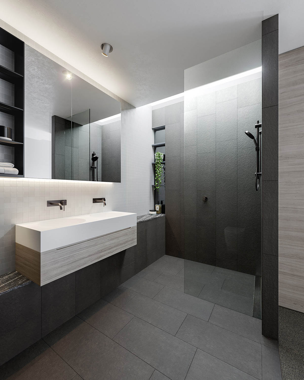 Splinter Society Architecture designs residences with bronze-colored facade in Hawthorn