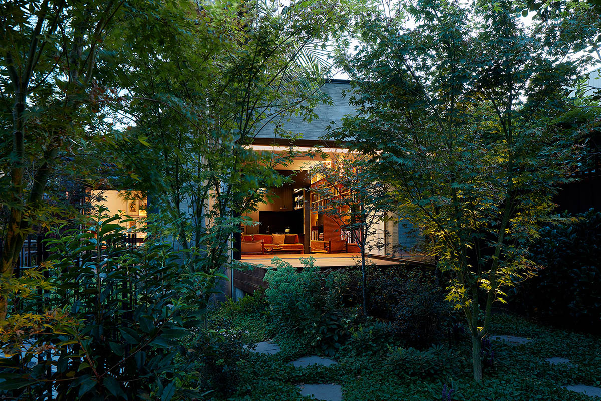 Splinter Society Architecture designs private retreat based on rustic Japanese vernacular in Elwood