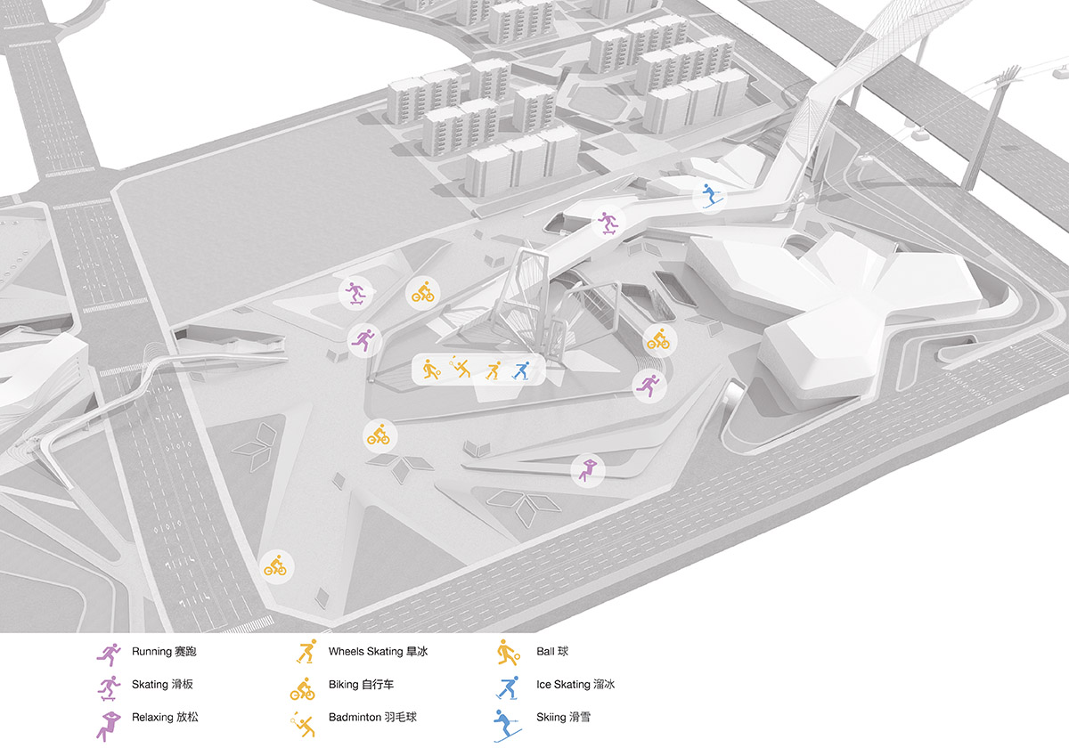 GroupGSA wins competition with snowflake-shaped project for 2022 Winter Olympics