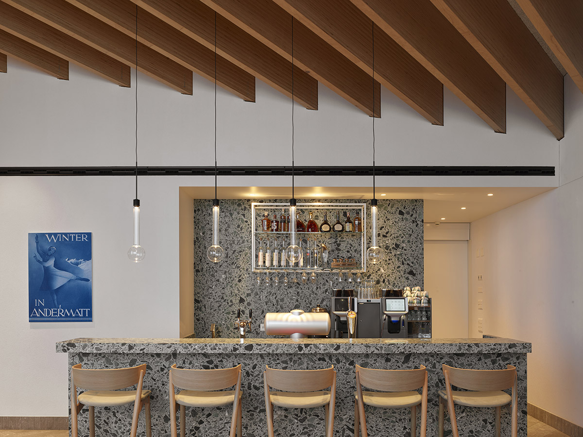 Studio Seilern Architects completes two gourmet restaurants on top of the Swiss Alps