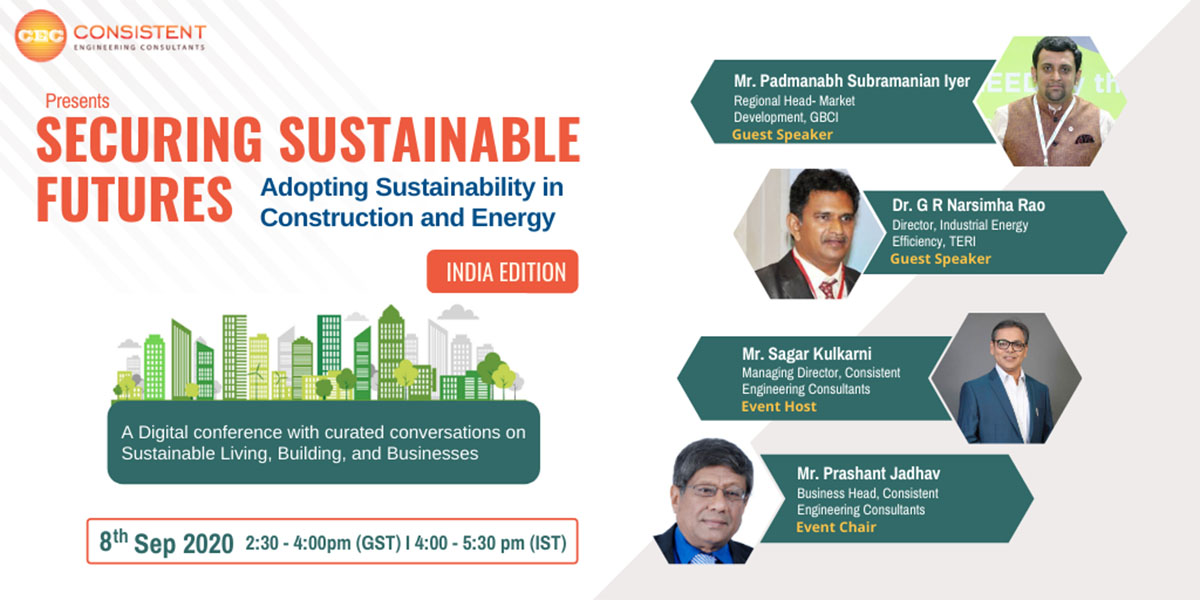 Consistent Engineering Consultant's webinar on Securing Sustainable ...