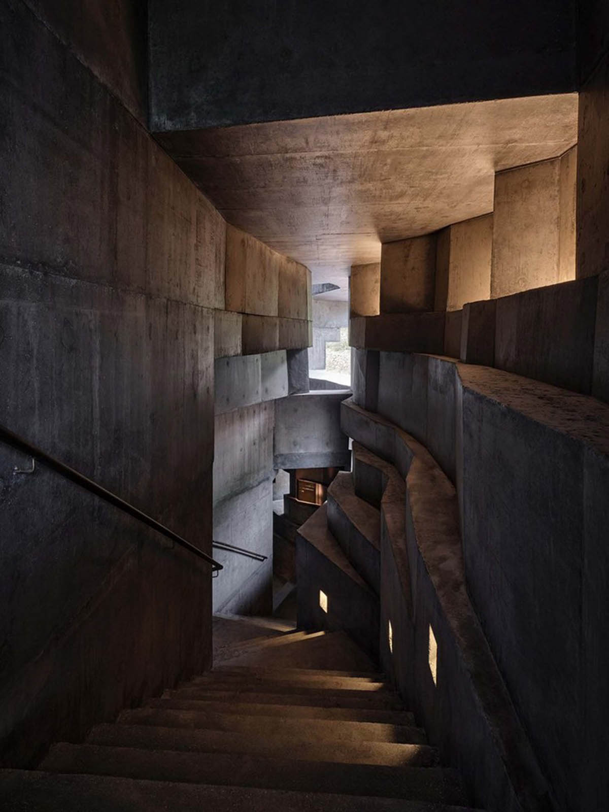 OPEN Architecture designs monolithic rock-like open-air concert hall in the north of Beijing