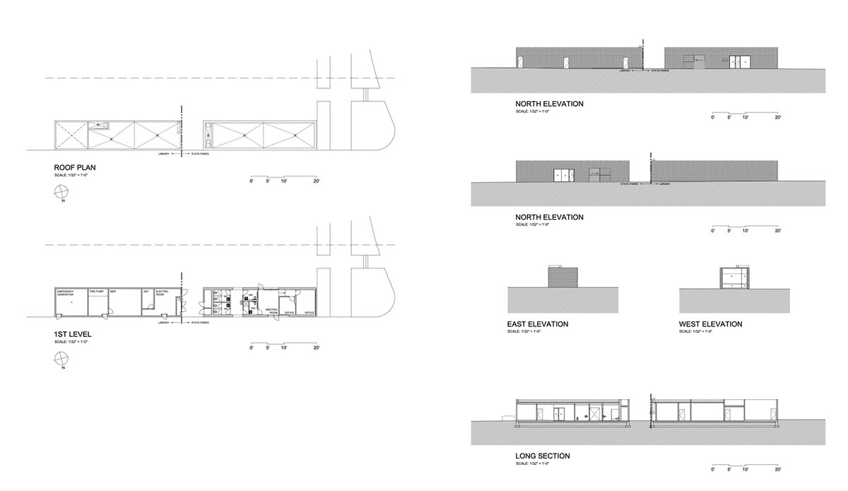 Steven Holl Architects completes Hunters Point Library with flowing sculpted cuts in New York