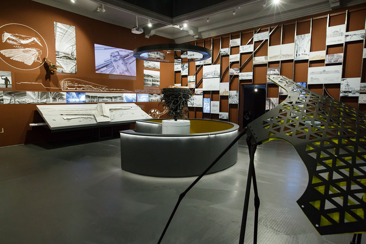 Russian Pavilion presents Russian railways with glamorous paintings in Venice Biennale