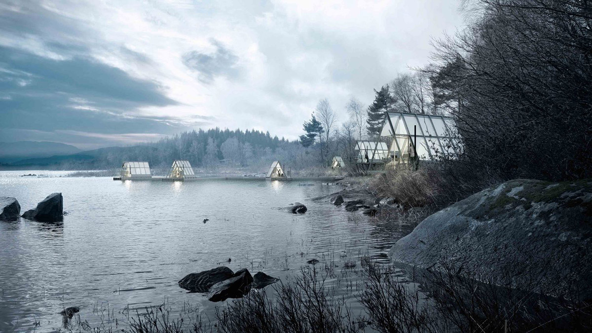 Lendager Group designs sustainable permaculture farm in the wild woods of Sweden