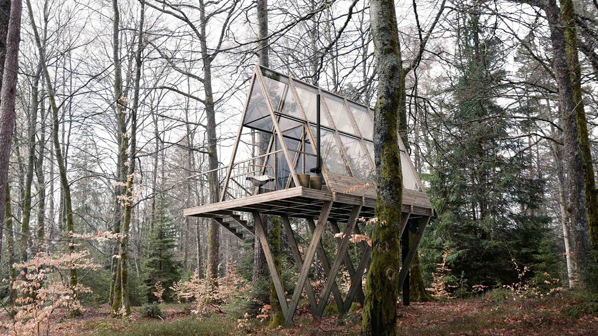 Lendager Group designs sustainable permaculture farm in the wild woods of Sweden