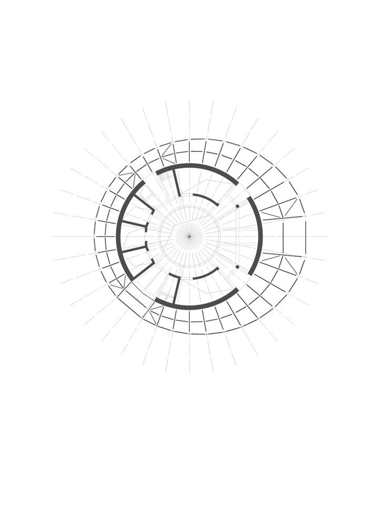 Lacime Architects creates wavy and floating Shimao-The Wave Showroom in Tianjin, China