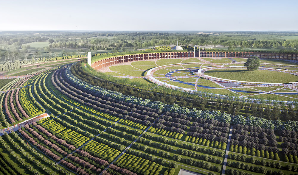 Stefano Boeri Architetti unveils masterplan for a new meditation center in Nepal