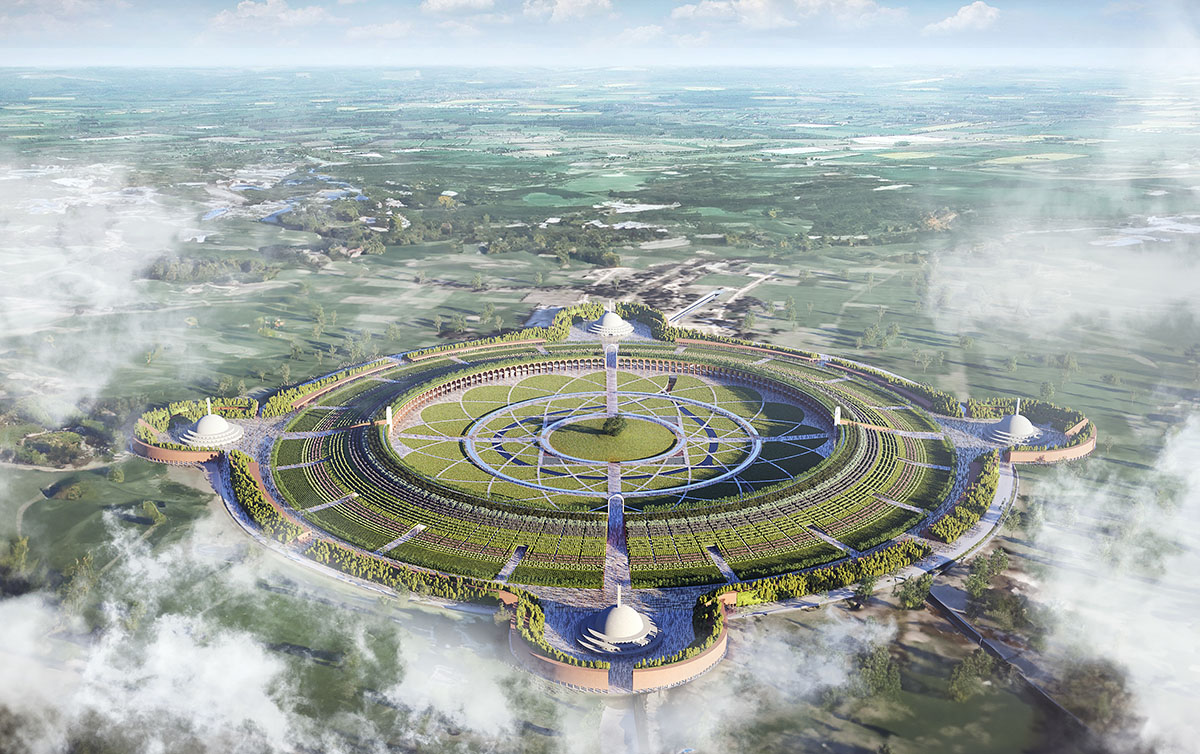 Stefano Boeri Architetti unveils masterplan for a new meditation center in Nepal