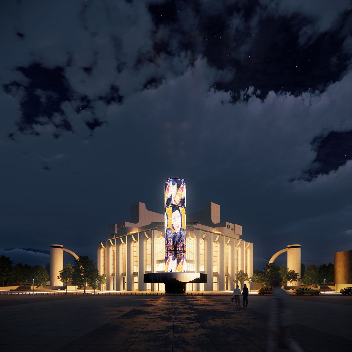 Rhizome wins competition for the renovation of Veliky Novgorod Drama Theatre in Russia