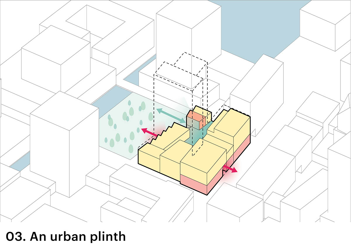 MVRDV and Space Encounters unveil Nachteiland, an energy-positive timber-hybrid tower in Amsterdam