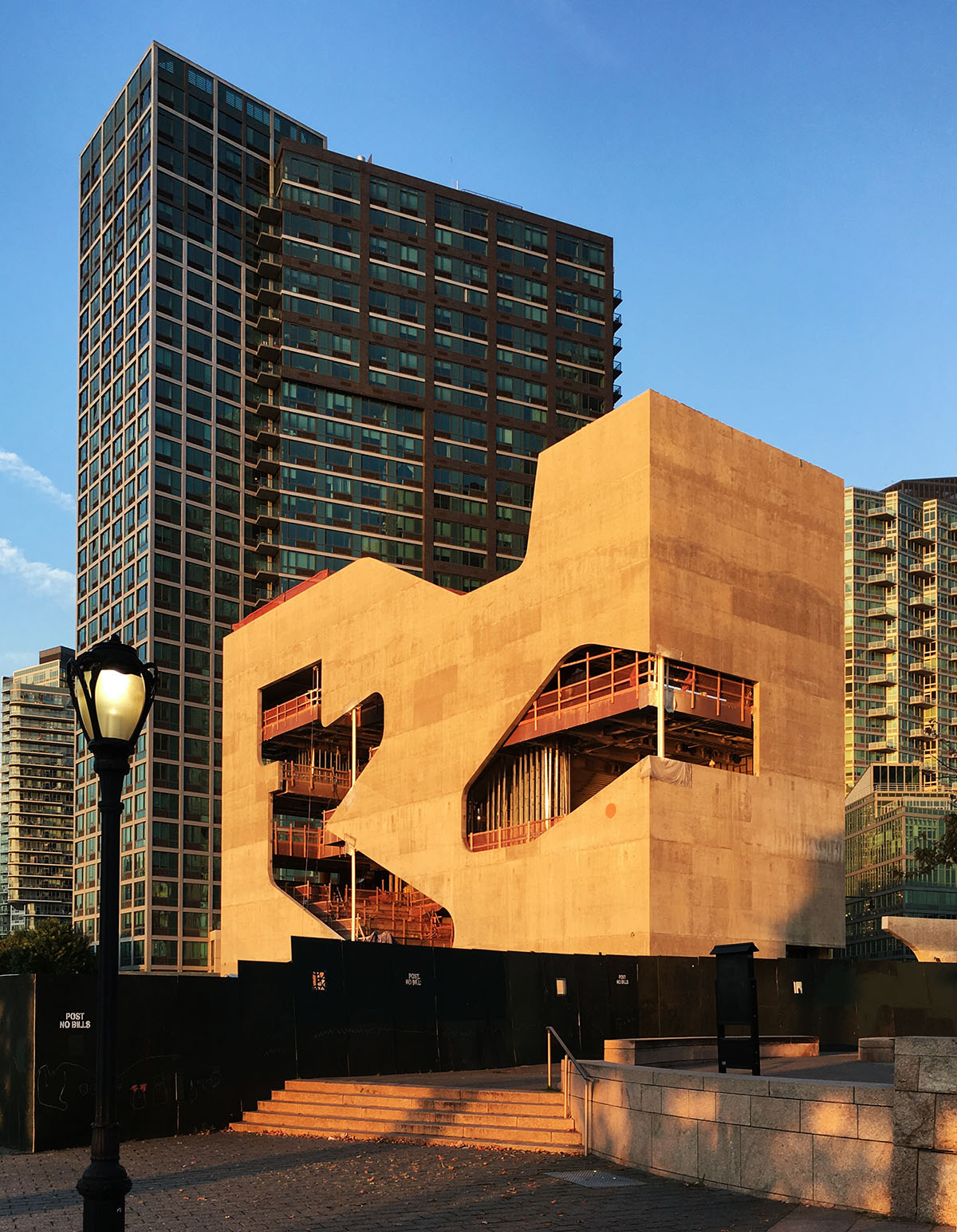 Steven Holl’s Hunters Point Community Library nears completion in New York