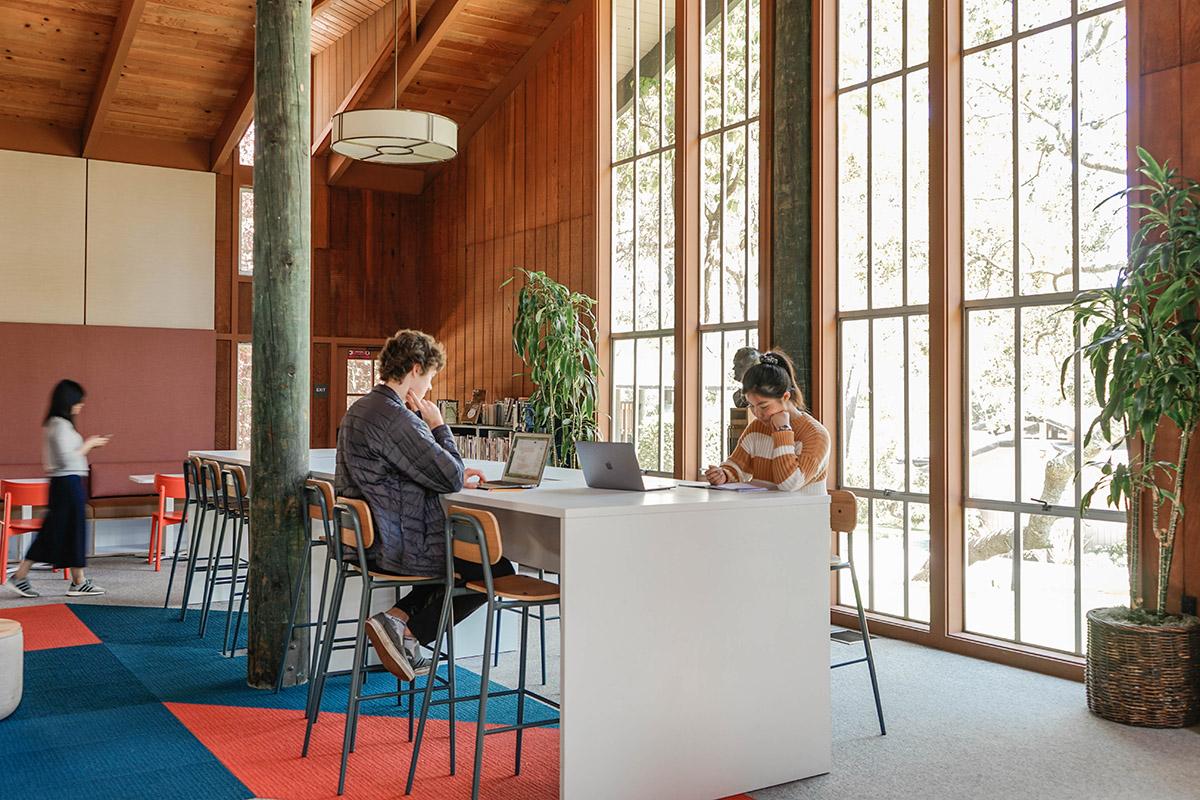 Studio O+A transforms old library for the digital age by incorporating working and socializing spaces