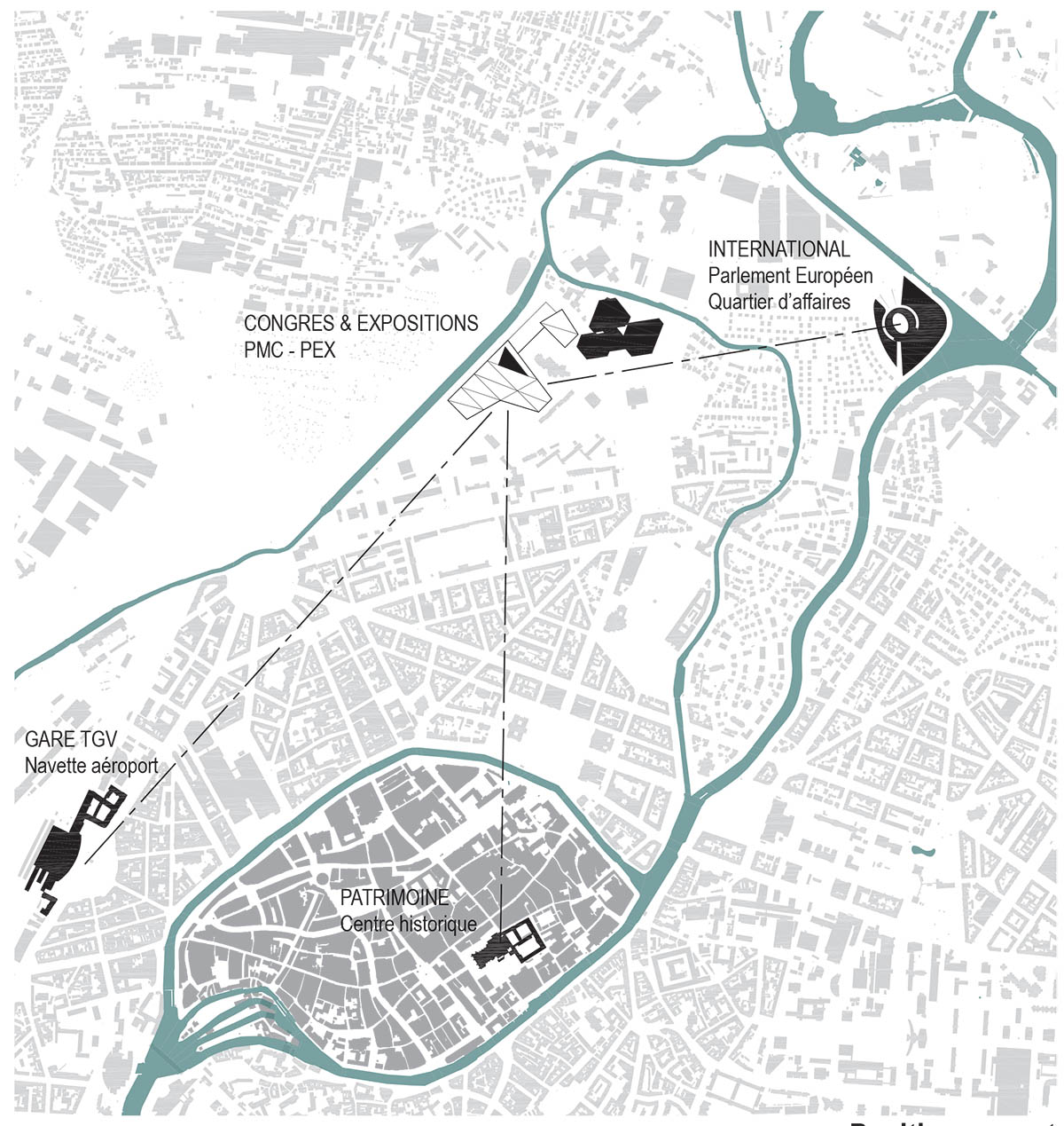 Kengo Kuma and Associates designs Strasbourg Exhibition Park with wooden vertical elements in France