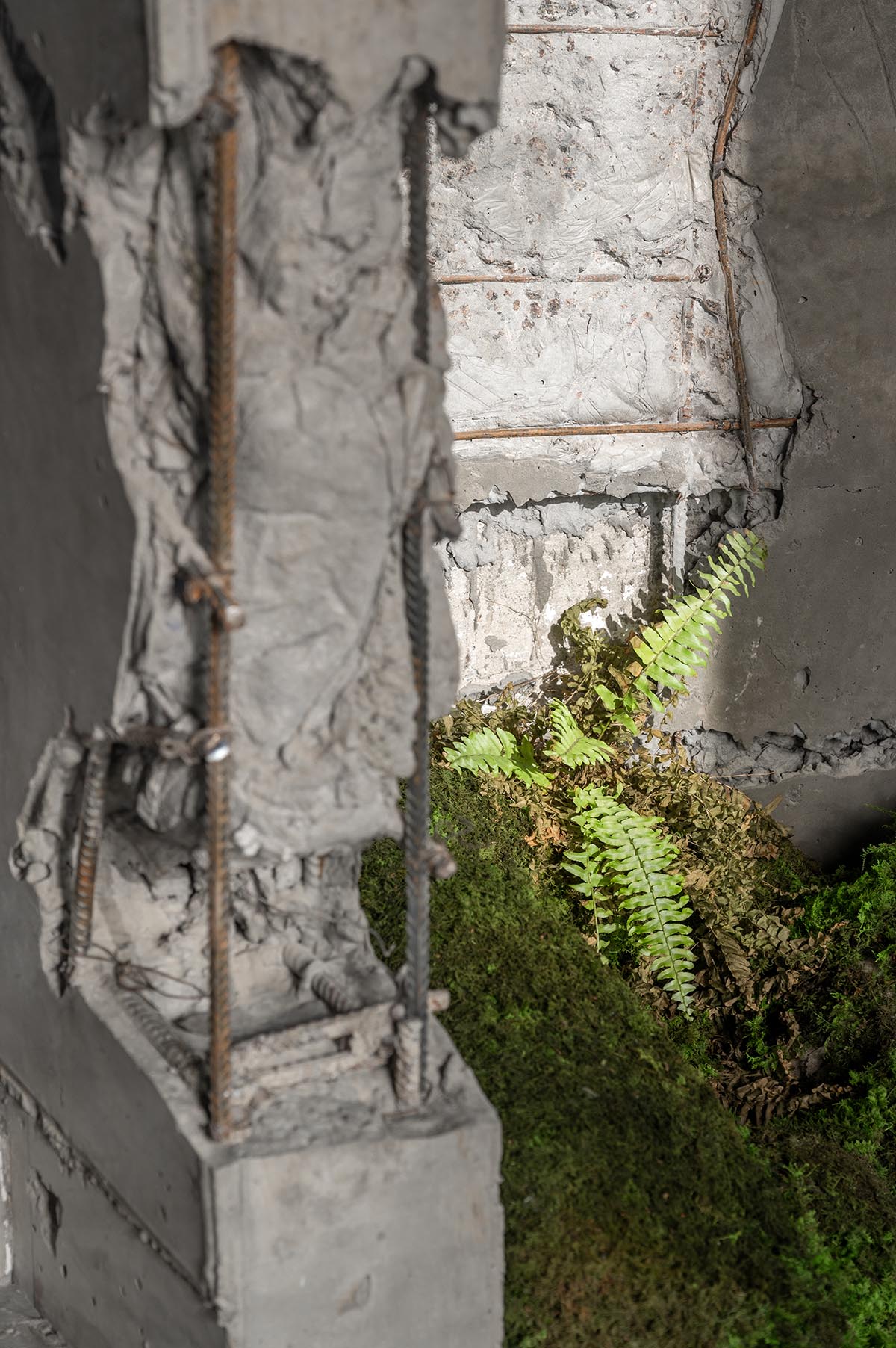 An early 20th-century building is transformed into a raw, industrial-looking interior for Kyiv store 