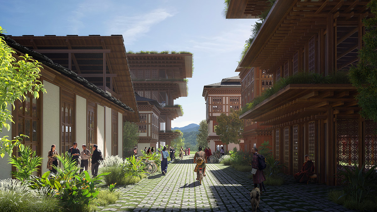 BIG unveils Gelephu Mindfulness City masterplan informed by Bhutanese culture