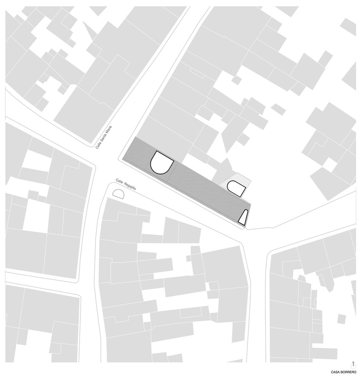 Studio Wet creates single linear space for a fortress-like family house in small village of Spain