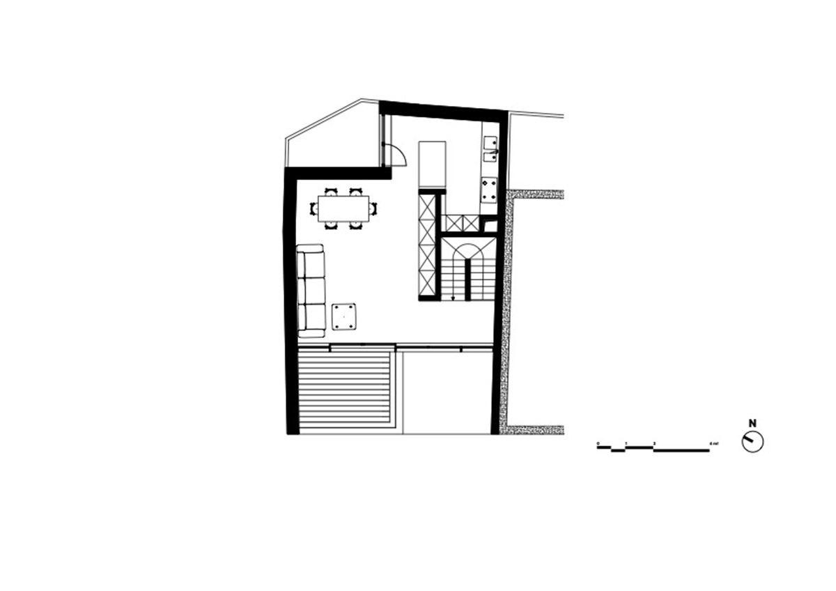 Studio Farris Architects plays with subtraction of volumes to create this residence in Belgian town