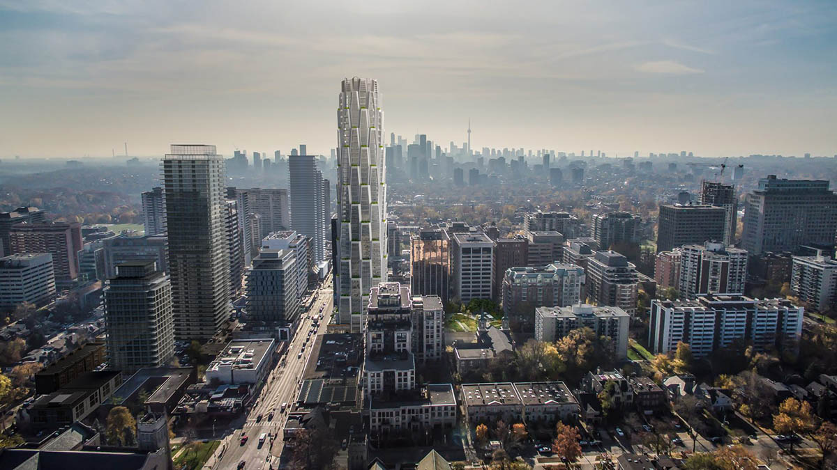 Studio Gang releases images for its first mixed-use tower in Toronto