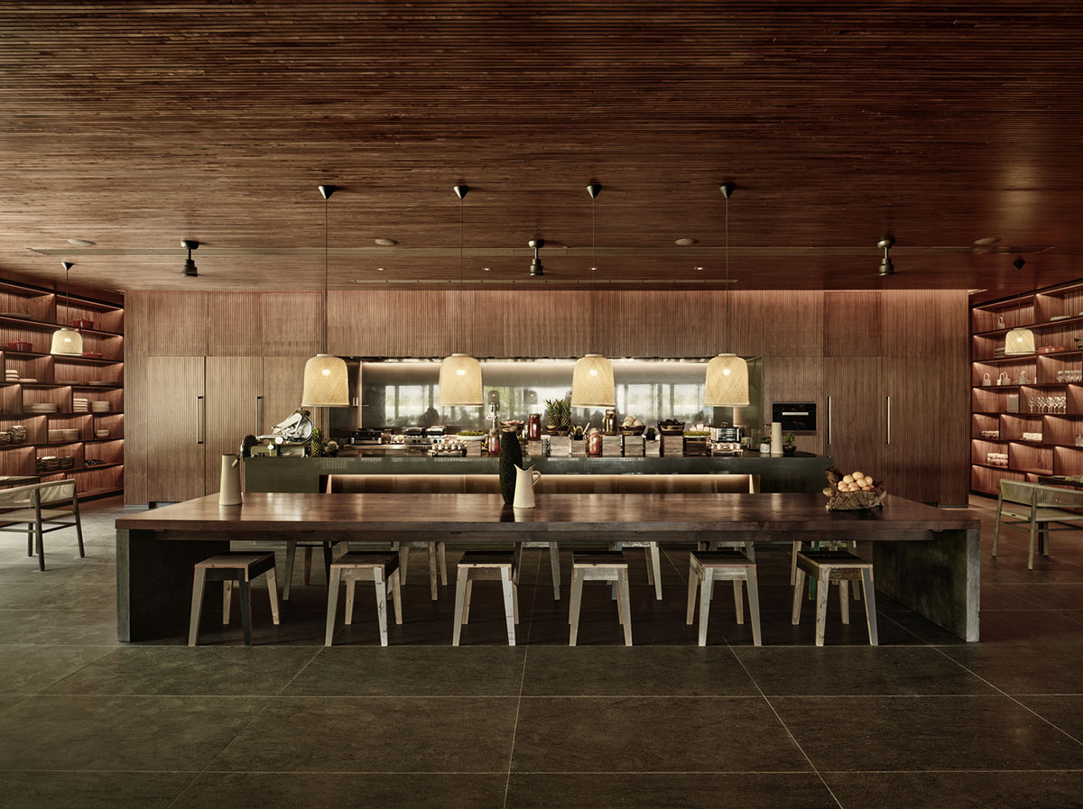 Studio MK27 completes Patina Maldives Hotel with earth-toned palette disappearing in sand