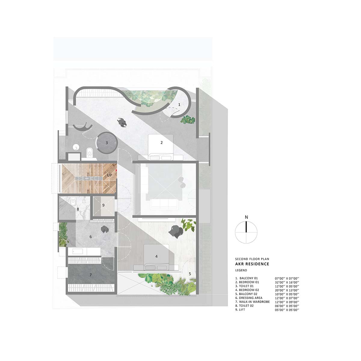 Whispering Curves House features a curved fa&ccedil;ade, giving a hug to nature in Bangalore