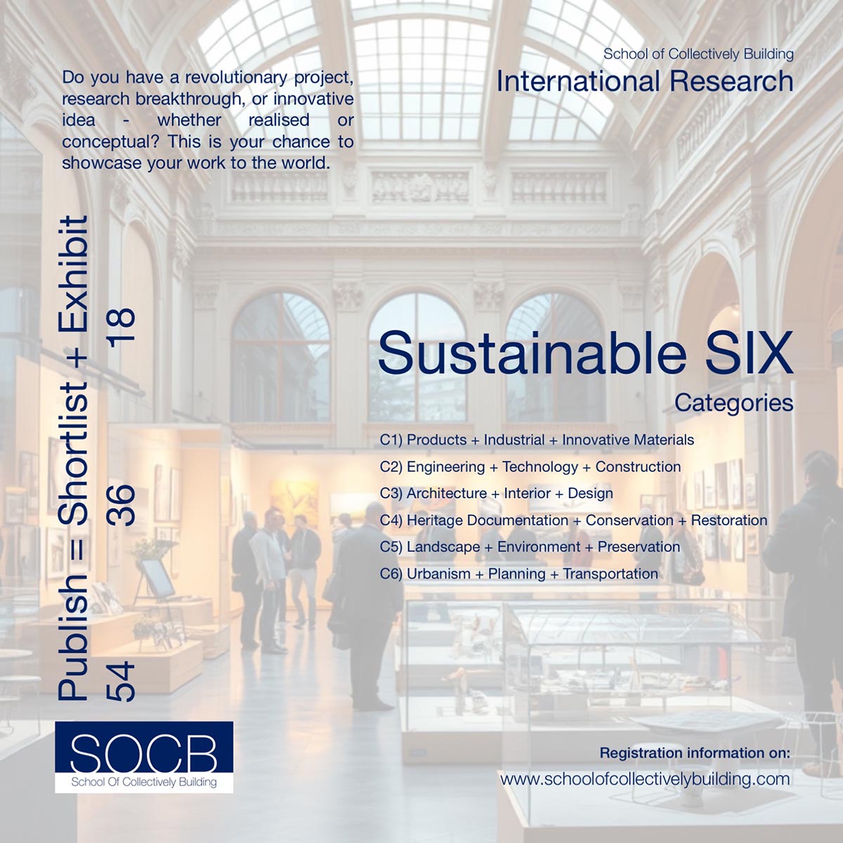 Convocatoria de presentaciones a la Convocatoria Internacional de Investigación: Sustainable SIX 2024-25