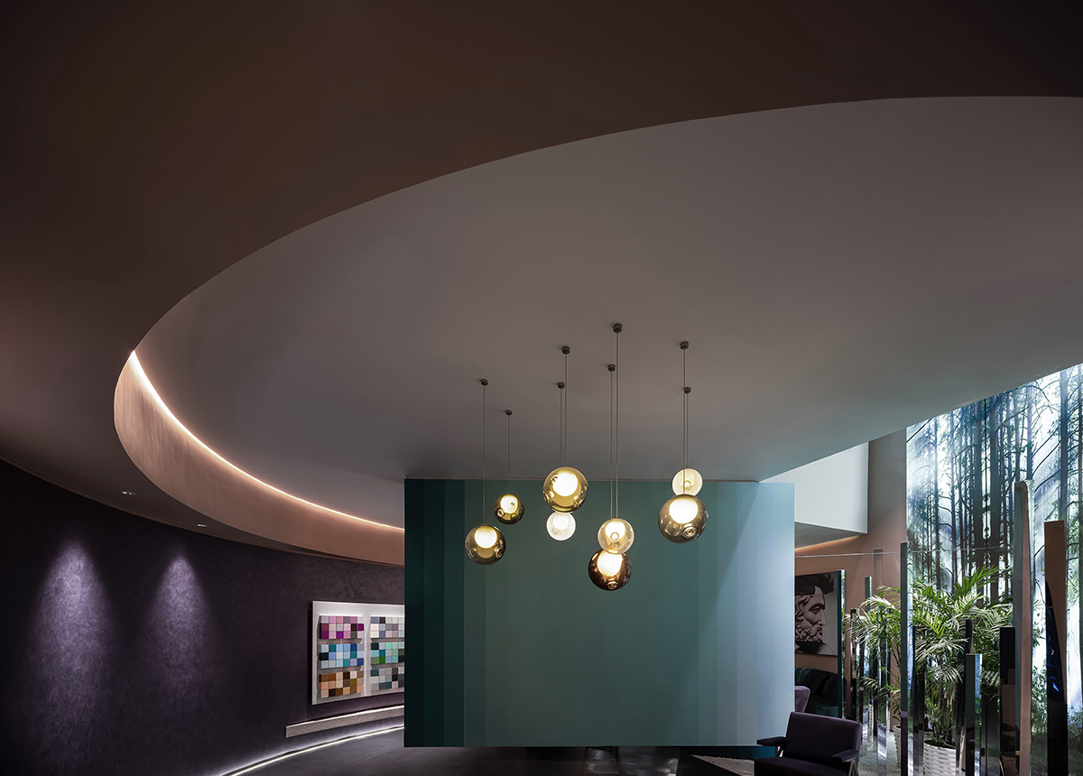 Foshan Topway Design completes flagship store with colorful curved spaces in Foshan, China