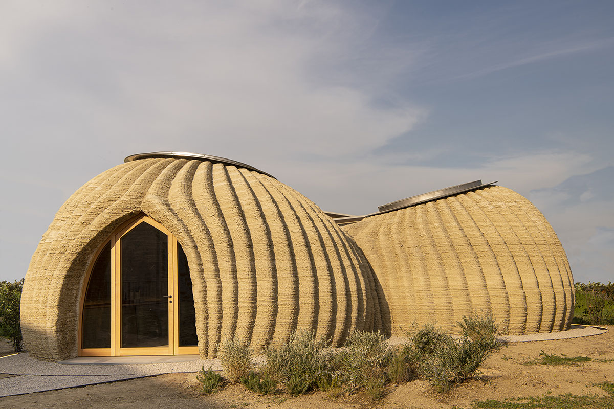Mario Cucinella Architects and WASP built world's first 3D printed house made of local raw earth