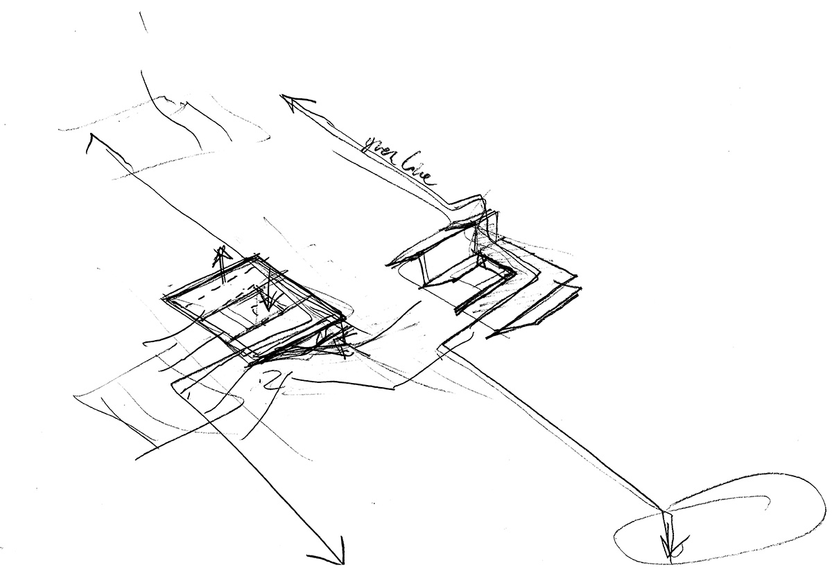 Private house by Mobius Architekci pretends to be erected from the landscape in Poland