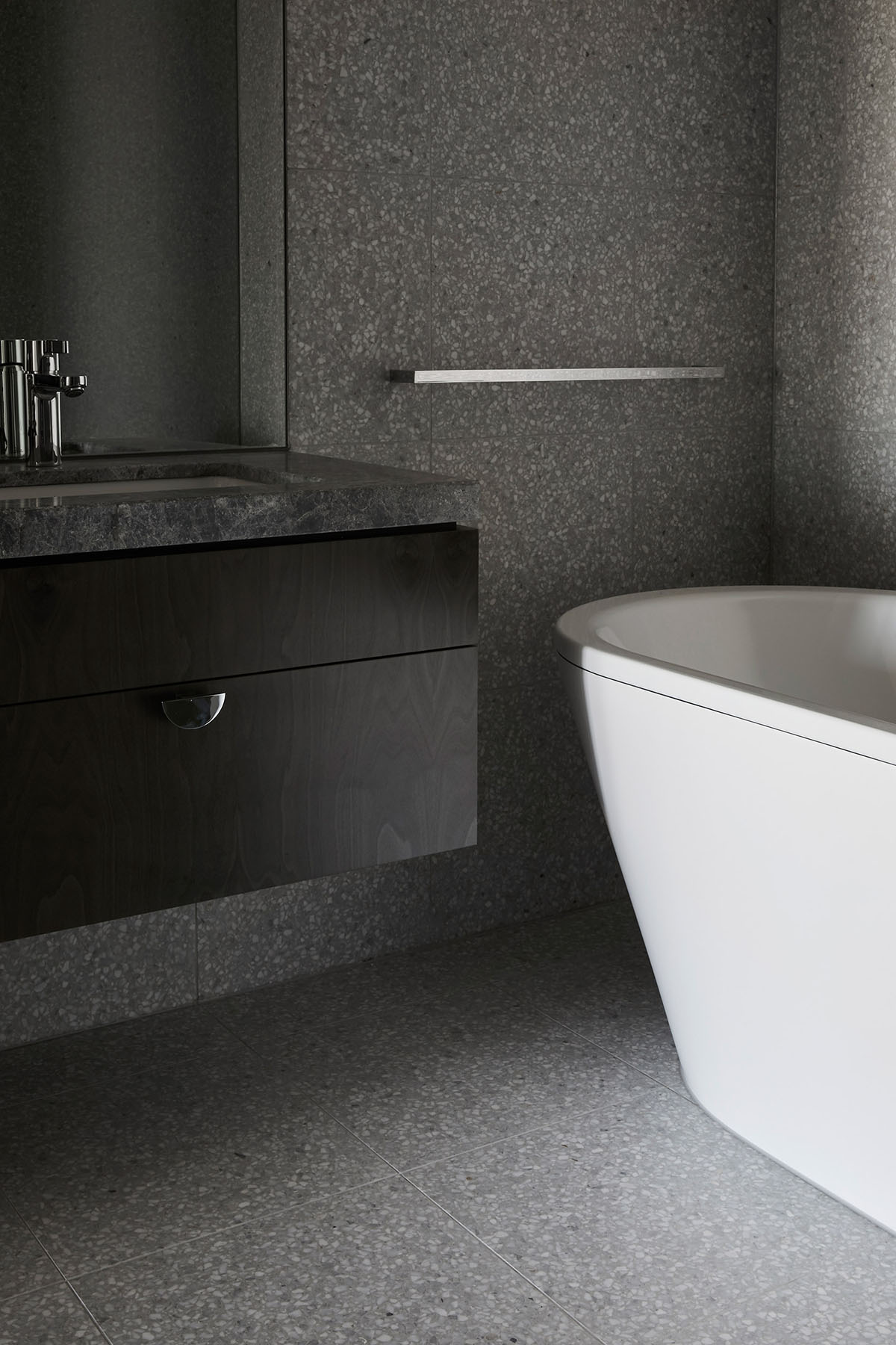 Wood Marsh's Alumuna Residences feature bronze folded mirrored glass in Australia