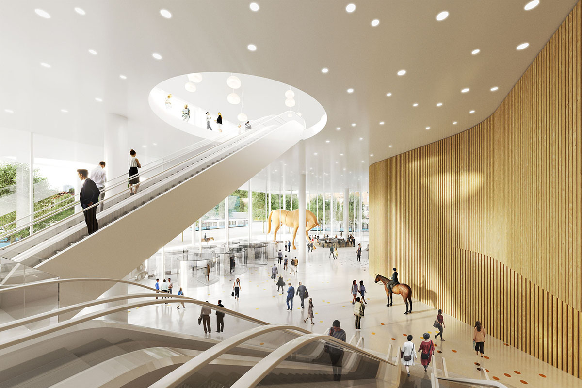 Tham & Videgård wins competition to design +One Tower with lattice structure in Sweden