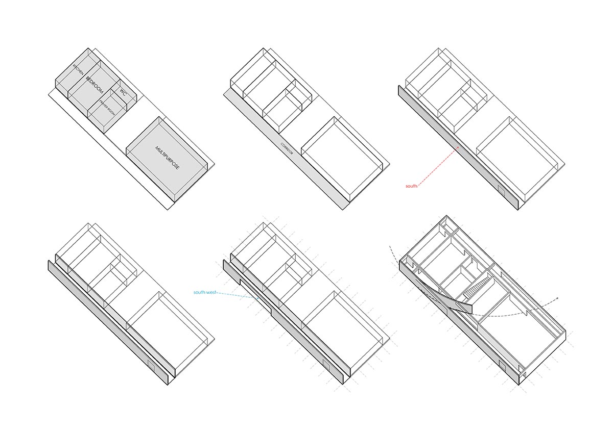 Tantai Architects imagines this house as a white box dancing with light and wind in Thailand 