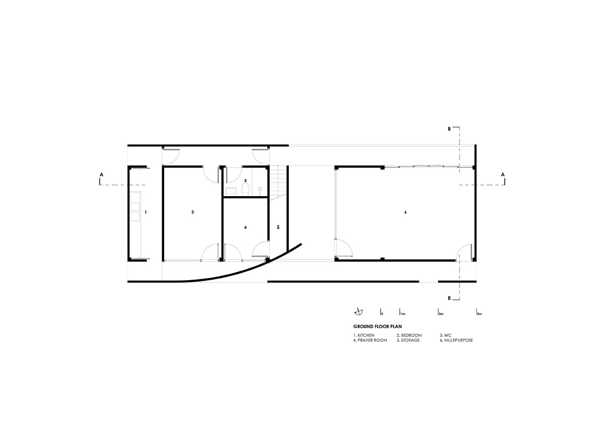 Tantai Architects imagines this house as a white box dancing with light and wind in Thailand 