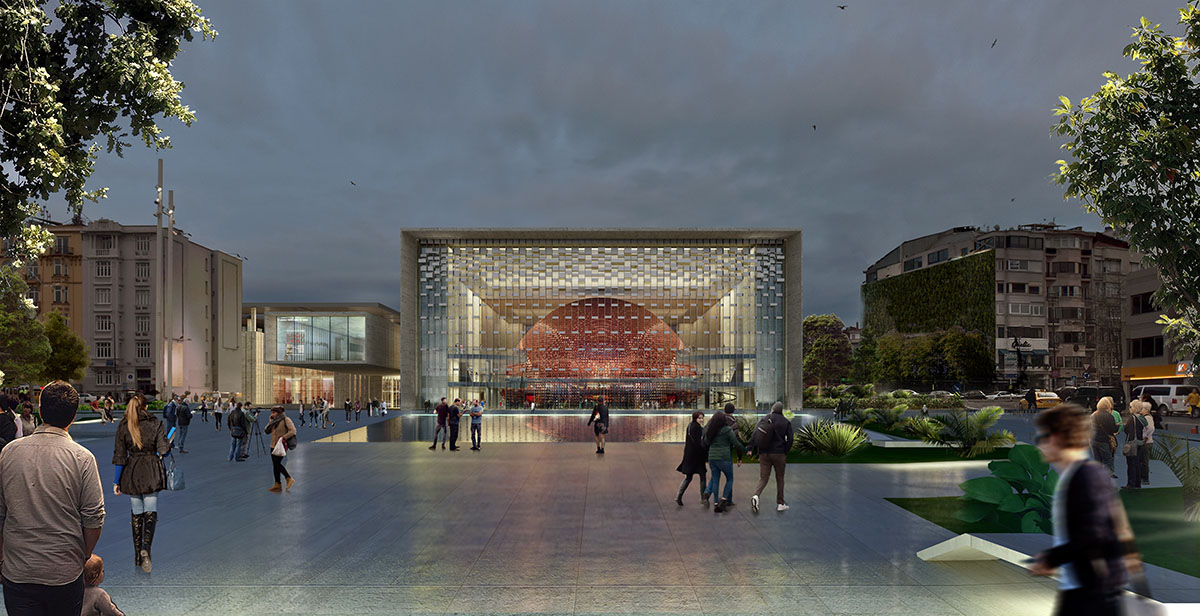 Tabanlioglu Architects revives Ataturk Cultural Center as a 