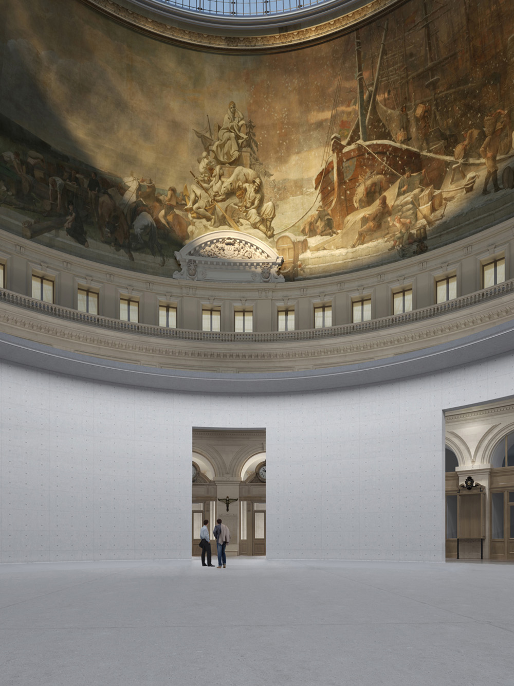 Tadao Ando will transform Paris' former stock exchange into