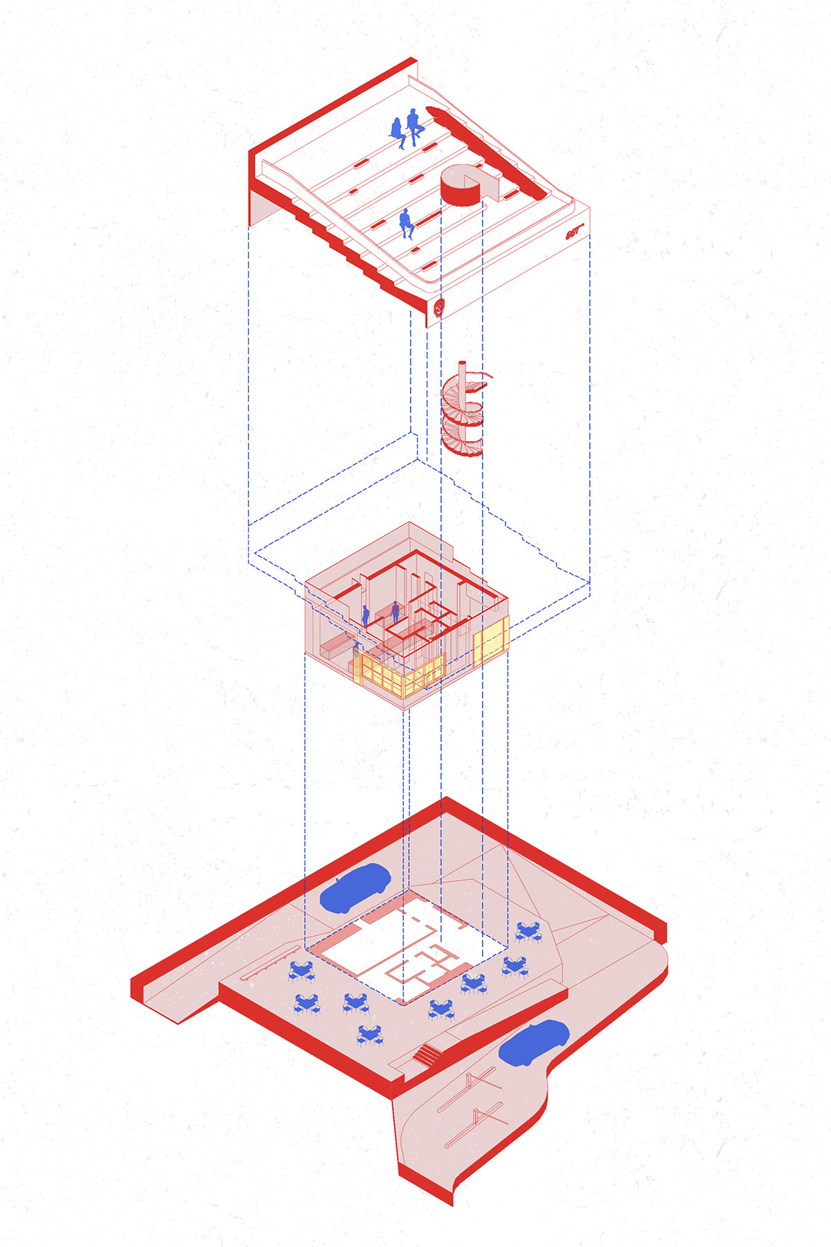 TAEP/AAP creates restaurant featuring a multifunctional grand canopy in Kuwait
